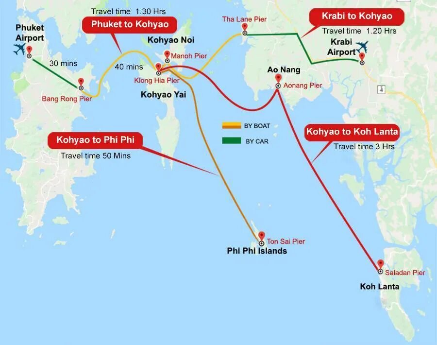 Расстояние краби. Аэропорт Краби на карте. Аэропорт Краби Пхукет на карте. Пхукет и Краби на карте. Паром Пхукет Краби.