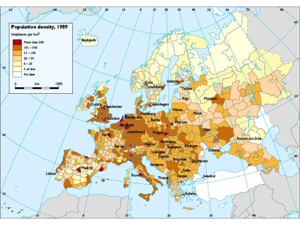 В какой стране средняя плотность населения. Карта плотности населения Европы. Плотность населения стран Европы карта. Карта плотности населения зарубежной Европы. Карта плотности населения Европы 2022.