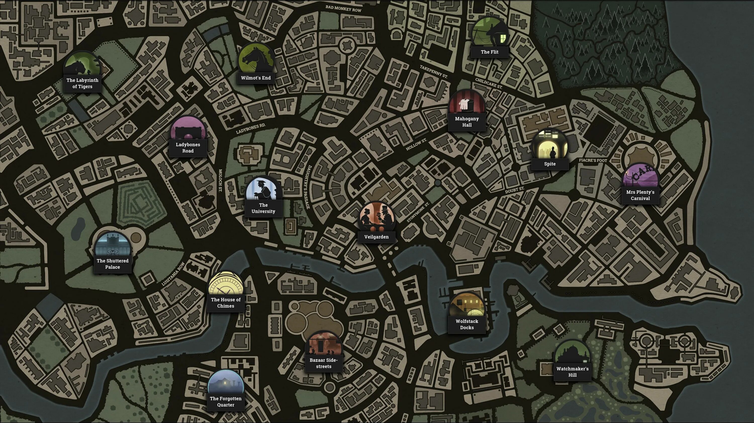 Fallen map. Fallen london карта. падший лондон игра. fallen london вики. fallen london русская версия.
