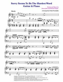 Elton john the hardest word перевод