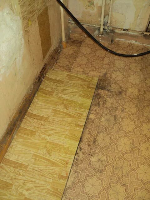 старый советский линолеум. линолеум с узором. неправильная укладка линолеума. синтерос дельта сорбона 4. изношенный линолеум.