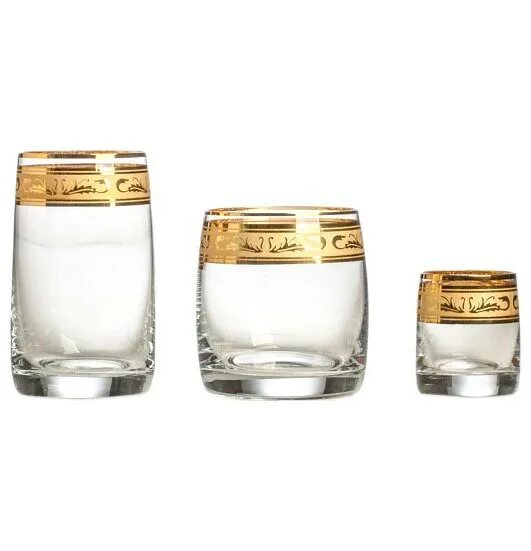 Набор стаканов идеал Богемия золото. Bohemia ideal 6 стаканов. Набор стаканов идеал Богемия отводка золотом. Набор стаканов Bogemia degin 290 мм.