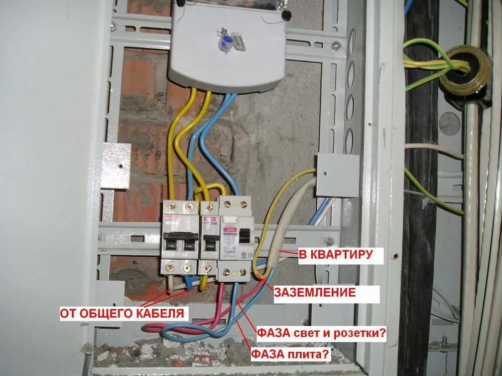 Как проверить есть заземление. Щиток заземления м6. Щит этажный квартирный расключение. Как подключить заземление в щитке квартиры. Щиток электрический с заземлением ТТ.