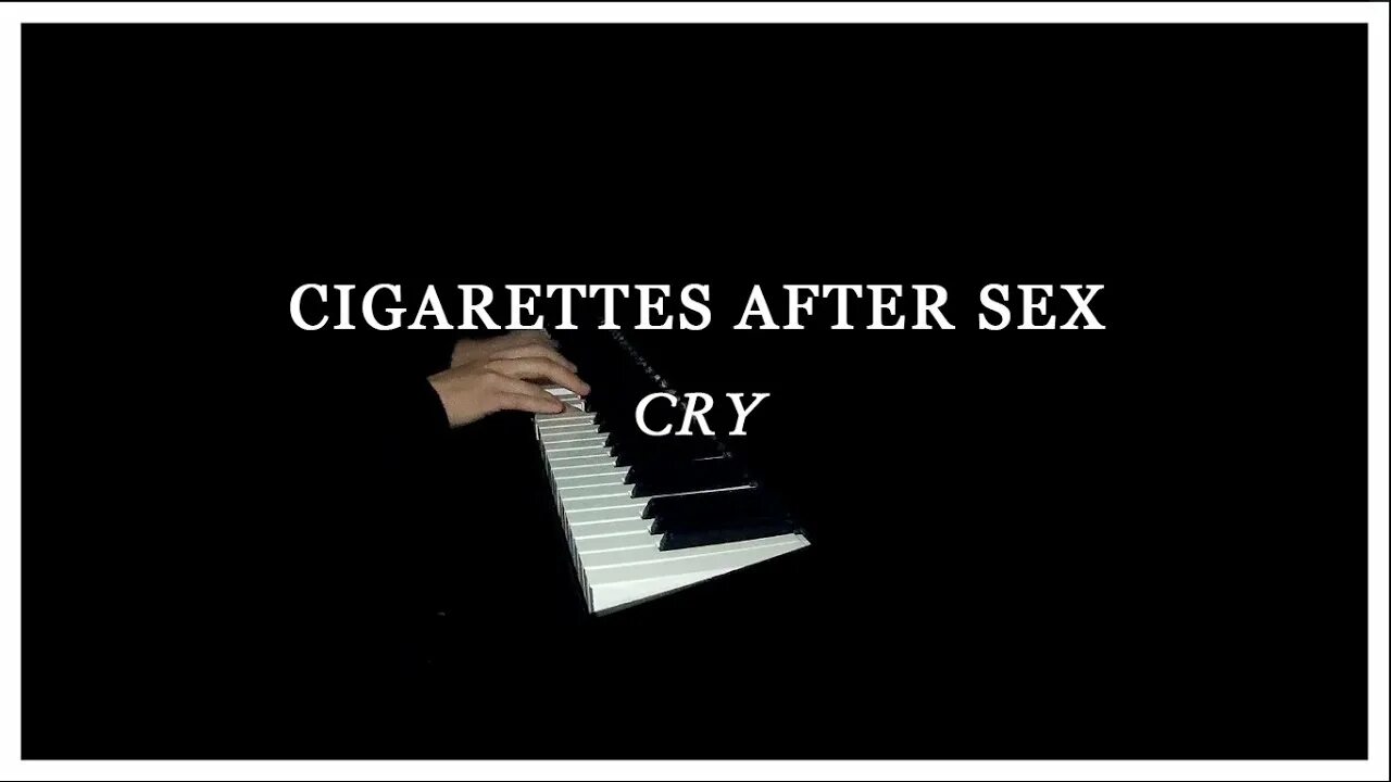 Cigarettes after. Cry cigarettes after.