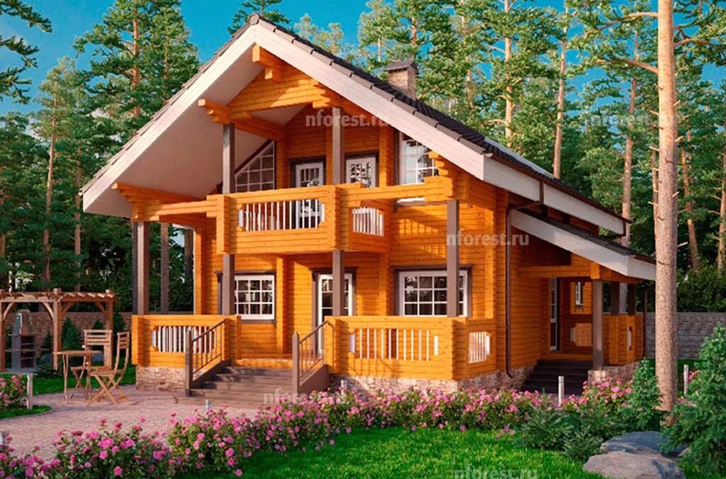 Красивый дом из клееного бруса. Частные дома из бруса. Деревянный дом под ключ. Дом хонка медное озеро. Частный дом из бруса.