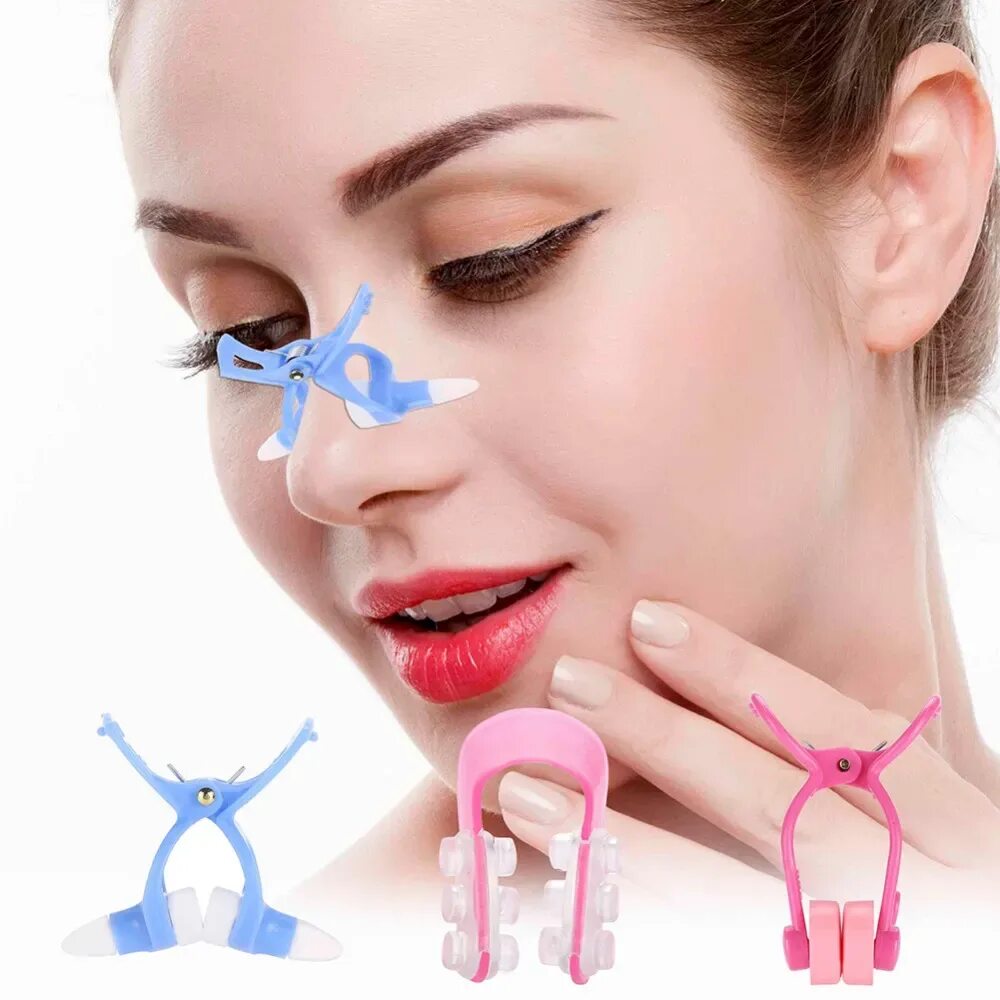 Набор для коррекции. Выпрямитель носа beauty lift high nose electric. массажер для коррекции носа. зажимы для коррекции носа. массажер для лица для носа.