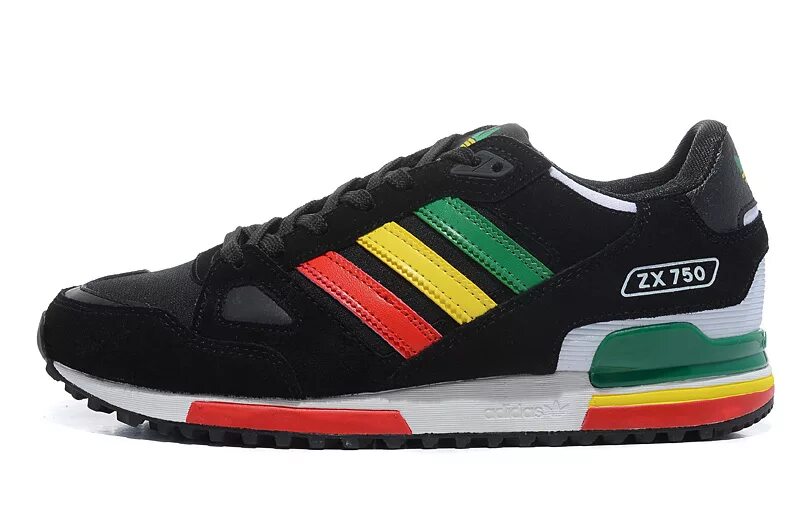 Adidas ZX 750 rasta. Адидас zx750 rasta. Кроссовки мужские адидас adidas ZX 750. Adidas ZX 750 черные.