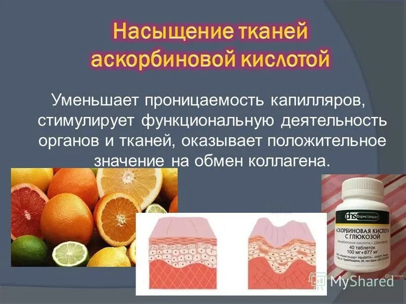 уменьшение проницаемости капилляров