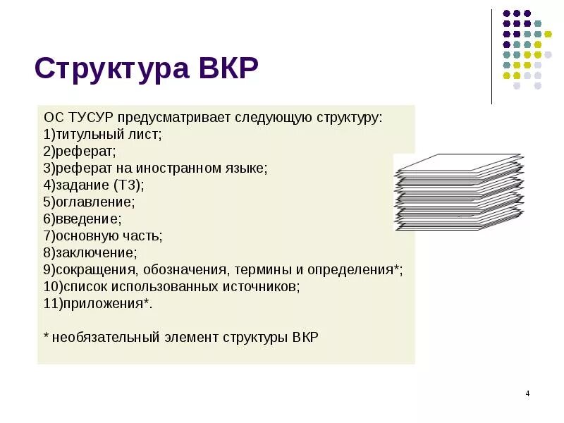 Источник оглавление. Структура ВКР. Структура квалификационной работы. Структурные компоненты ВКР. Структура оглавления ВКР.