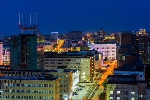 Пермь вечерне