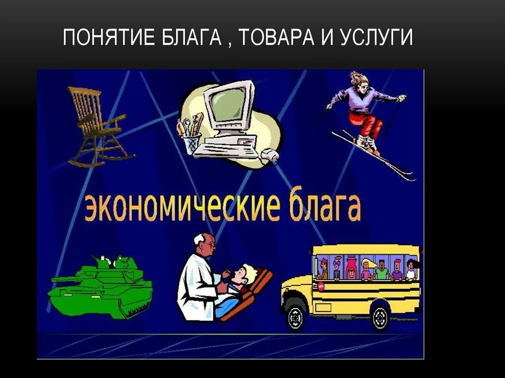 Материальные экономические блага. Экономические блага рисунок. Экономические блага и услуги. Экономические блага товары и услуги.