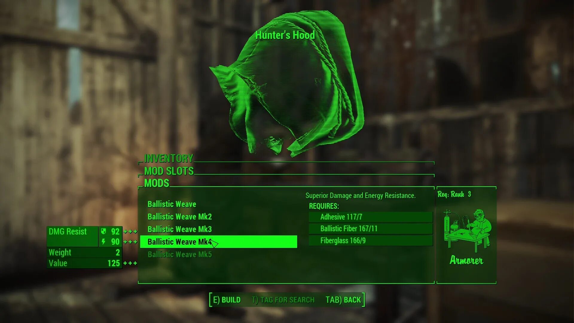 Как переводится fallout. Fallout 4 Ballistic Weave items. Fallout 4 мод Ballistic Weave standardized. Ballistics броня. Fallout 4 баллистические боеприпасы.