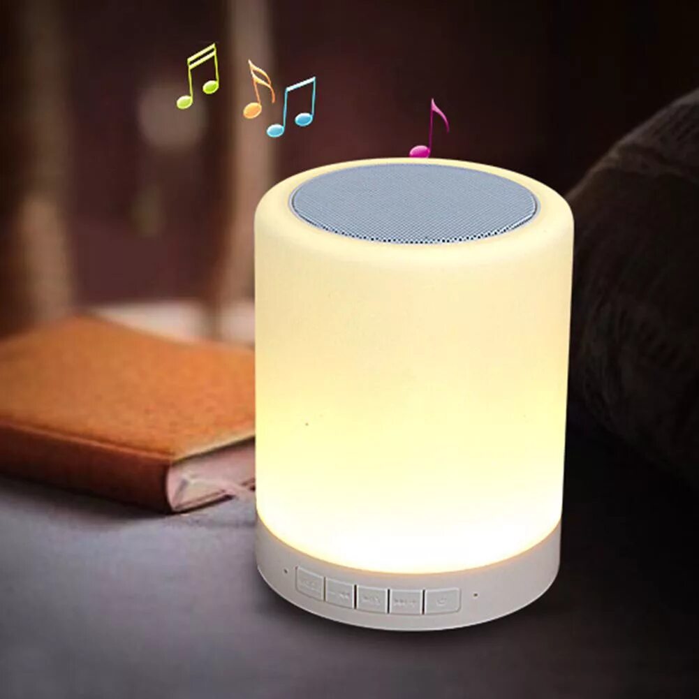 Bluetooth лампа. Колонка Smart Lamp with Speaker. Touch Lamp Portable Speaker колонка ночник. Портативный светильник ночник + Bluetooth - колонка + беспроводная ЗУ g63 4. Ночник с блютуз колонкой.