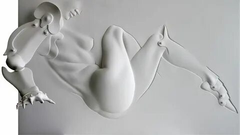 Yoon Du Jin Abstract Sculpture, Sculpture Art, Anatomy Sculpture, 3d Art Dr...