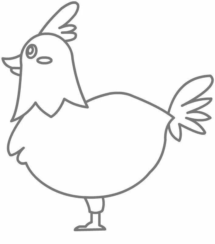 Курица легко и быстро. Курица рисунок. Рисование курица. Курица рисунок легкий. Лёгкие рисунки курицы.