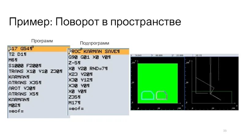 Программа пространства