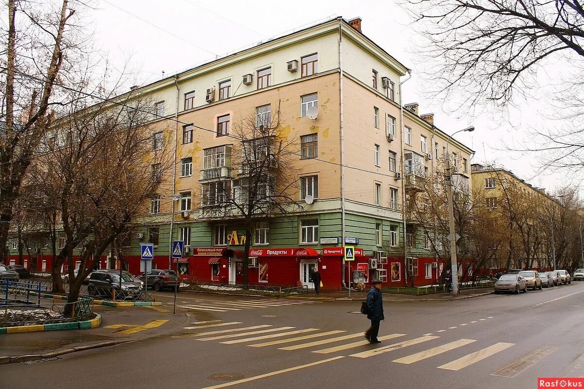 Студенческая улица д. 22 корпус 1 на карте Москвы
