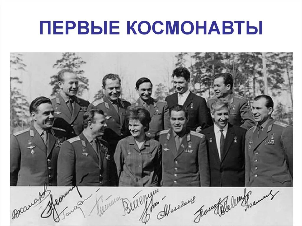 Первый отряд Космонавтов 1960. Отряд Космонавтов 1960 года.