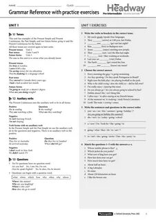 Grammar reference 1