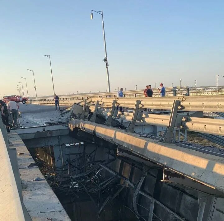 Почему закрыли крымский мост в крыму