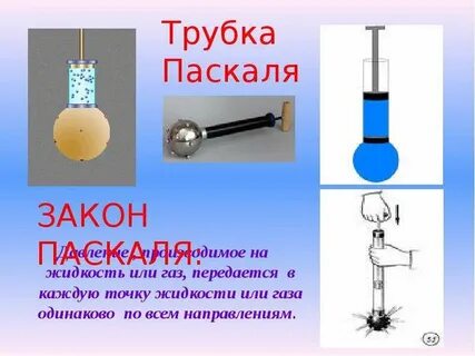 Закон давления в физике