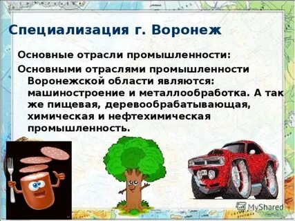 Ведущая отрасль воронежской промышленности