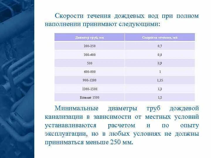 Скорость течения воды в трубе. Минимальная скорость канализации. Определение скорости течения. Скорость течения воды. Расчетная скорость течения на участке.