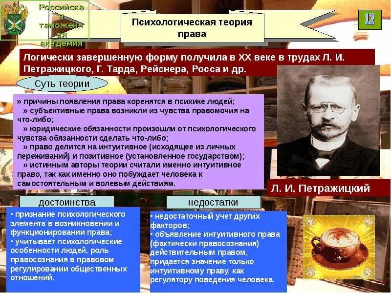 Суть психологической теории. Петражицкий психологическая теория.