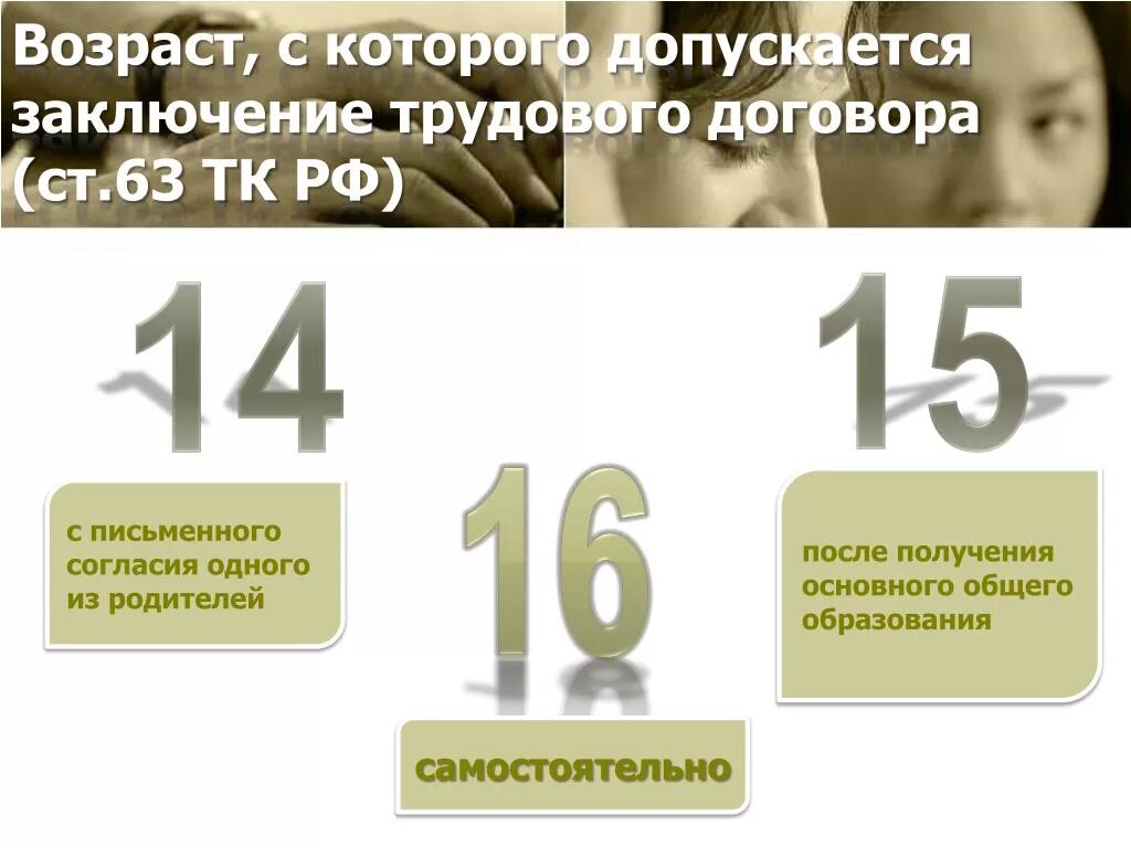 Снижение возраста согласия. Возраст с которого допускается заключение трудового договора. Возраст заключения трудового договора. Возраст согласия. Возраст заключения ТД.