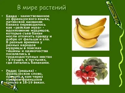Почему банан называется бананом