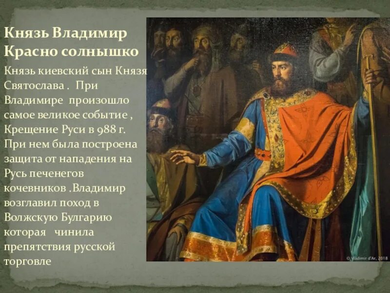 Брат князя владимира андреевича. Портрет Владимира Крестителя Руси. Сыновья Владимира Крестителя Руси.