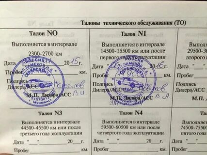 Где ставят отметку