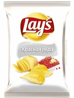Чипсы красное белое