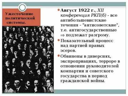 Политический режим 1920