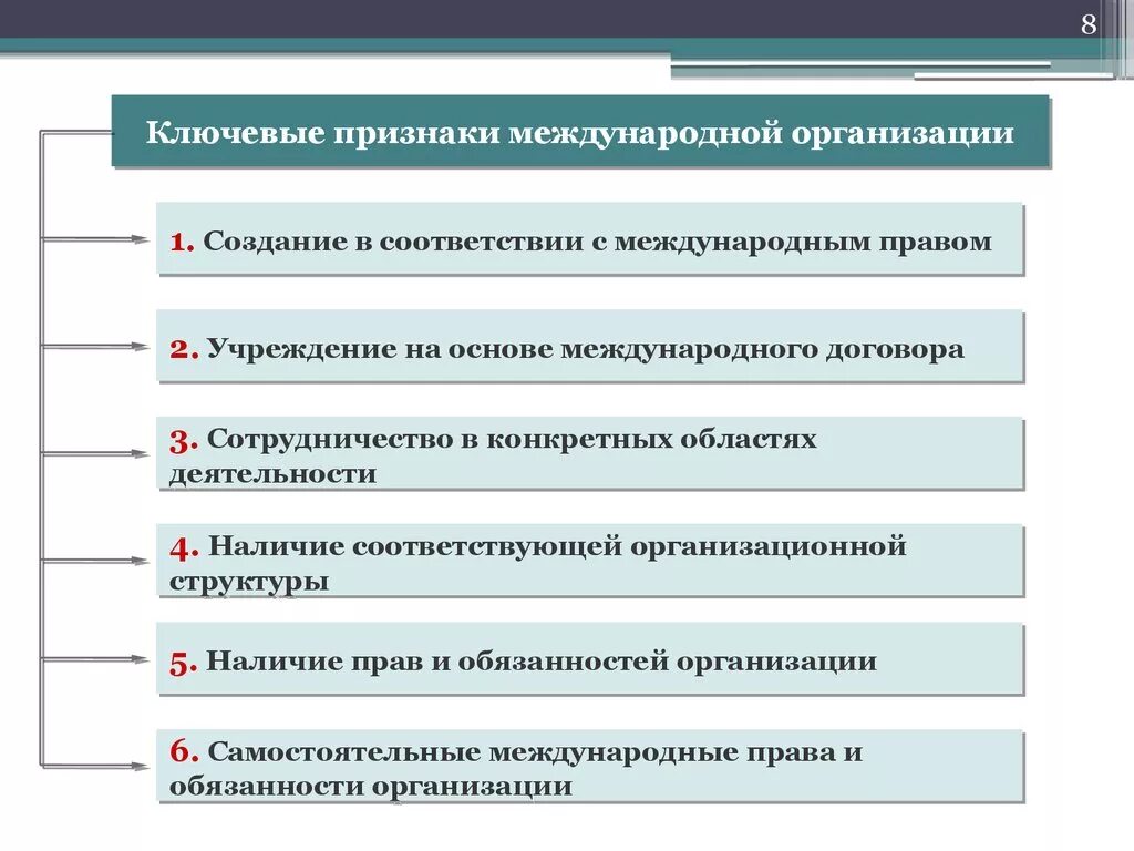 Признаки организации функции организации. Признаки международной организации. Основные признаки международной организации. Особенности международных организаций. Признаки международных организаций в международном праве.