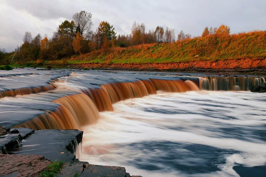 Саблино водопады