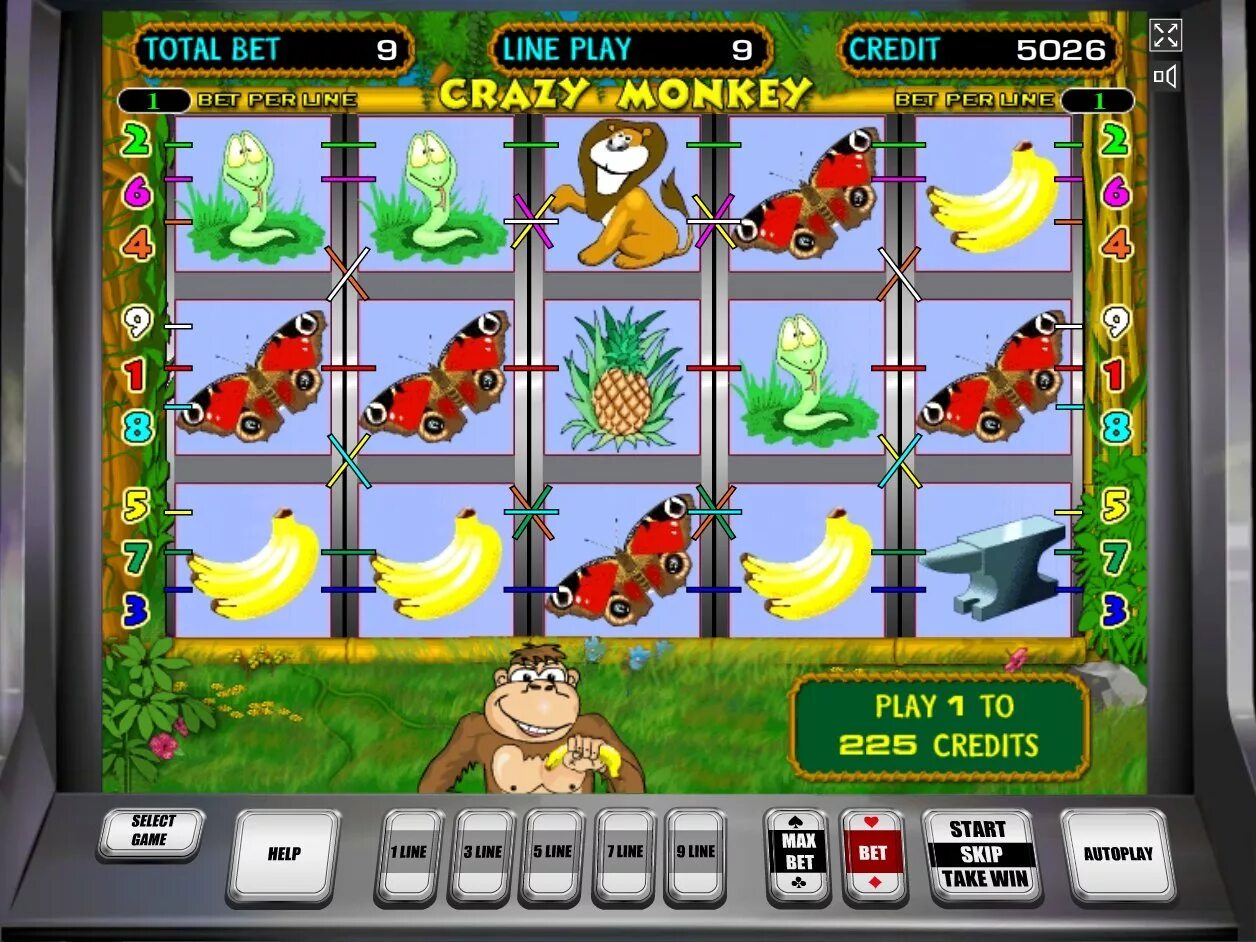 Crazy monkey slot ru4