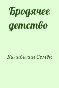 Детство fb2