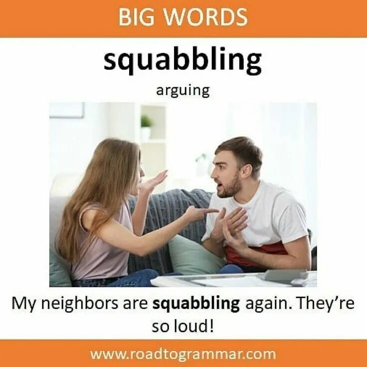 Squabble up. Squabble up