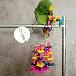 Игрушки для попугаев своими руками