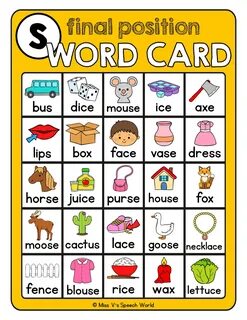 Word cards