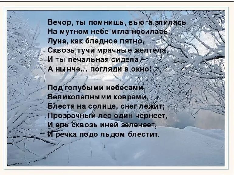 На мутном небе мгла носилась. Вечор ты помнишь. Стихотворение зимнее утро. Ты помнишь вьюга злилась. Текст после ночной вьюги