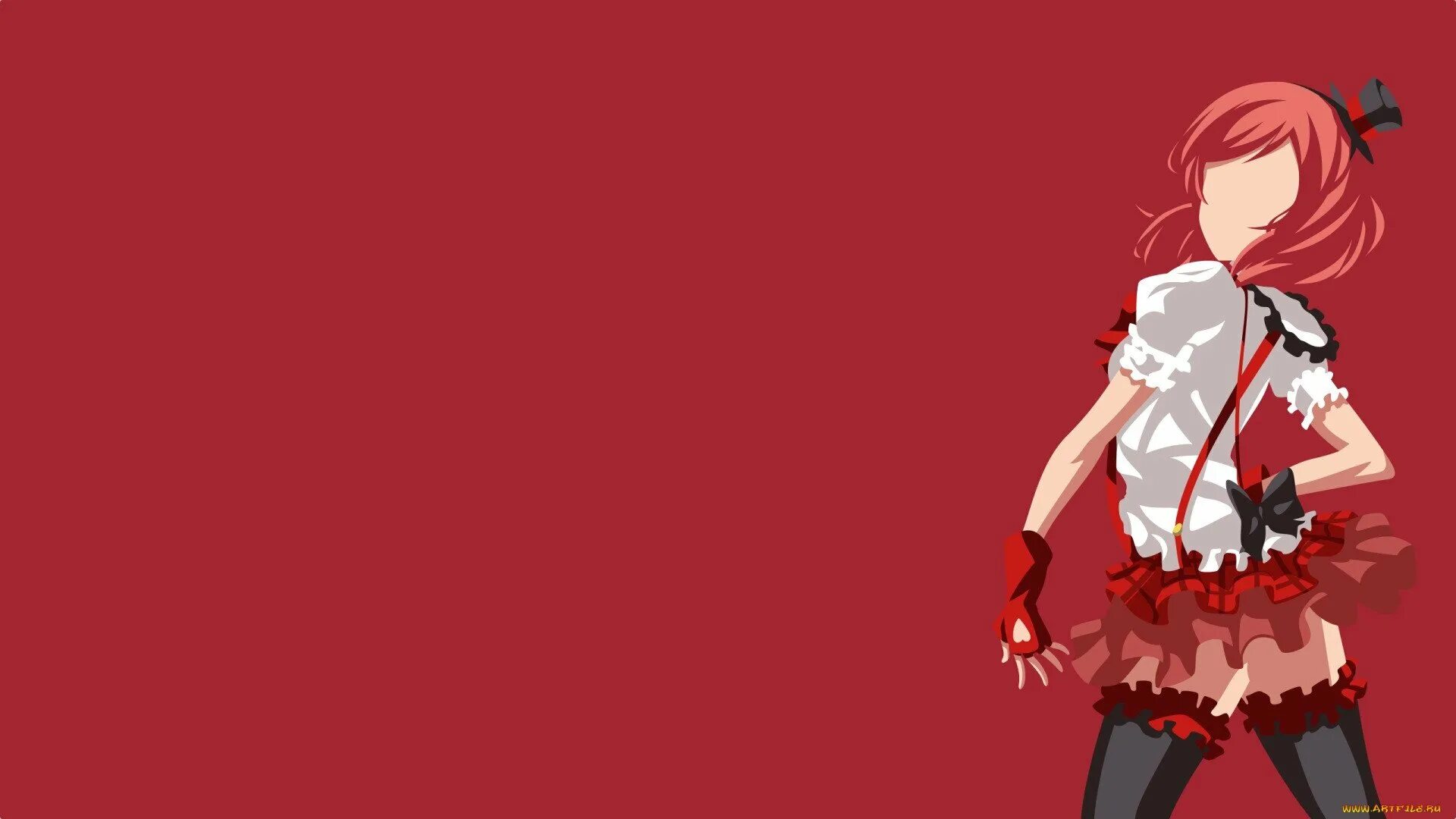 Red animated