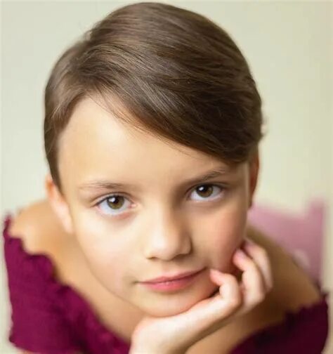 Teenager modeling