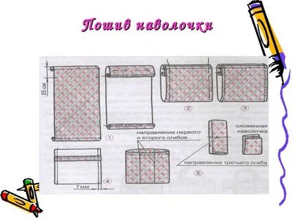 Как правильно сшить наволочку с запахом