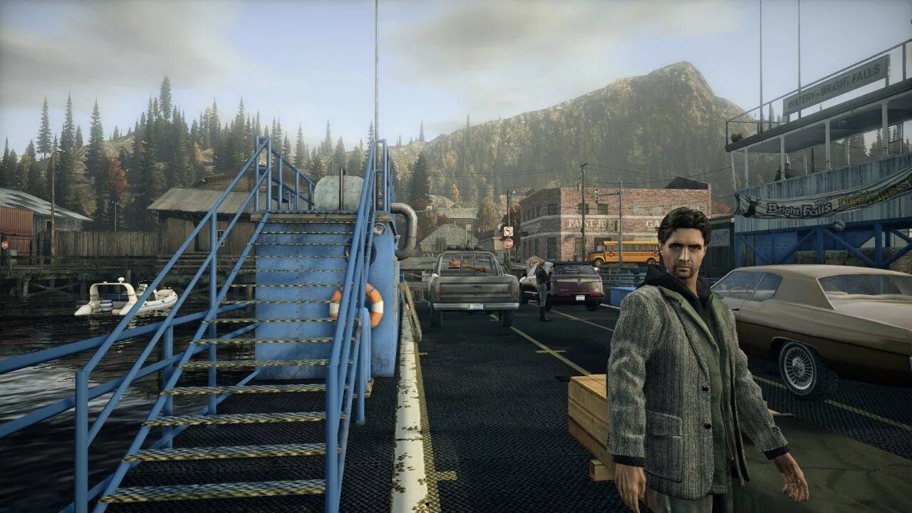 Alan wake 2 ps5. Alan Wake 1. Alan Wake дом. Alan Wake улица. Двойник Алана вейка.