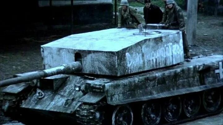 Немецкие танки в советских фильмах. Белый тигр танк. Т-44 белый тигр.