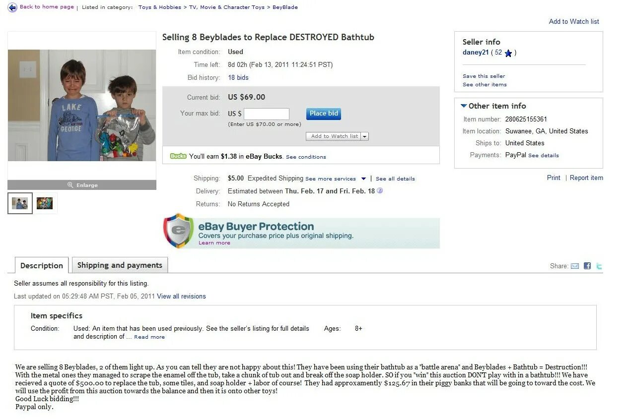 Item was returned. Ebay item specifics. ebay auction. ebay buyer wants to return item. ebay accept offer.