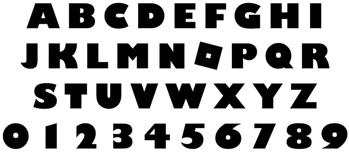 Roblox font