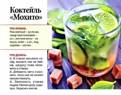 Мохито рецепт 1 литр